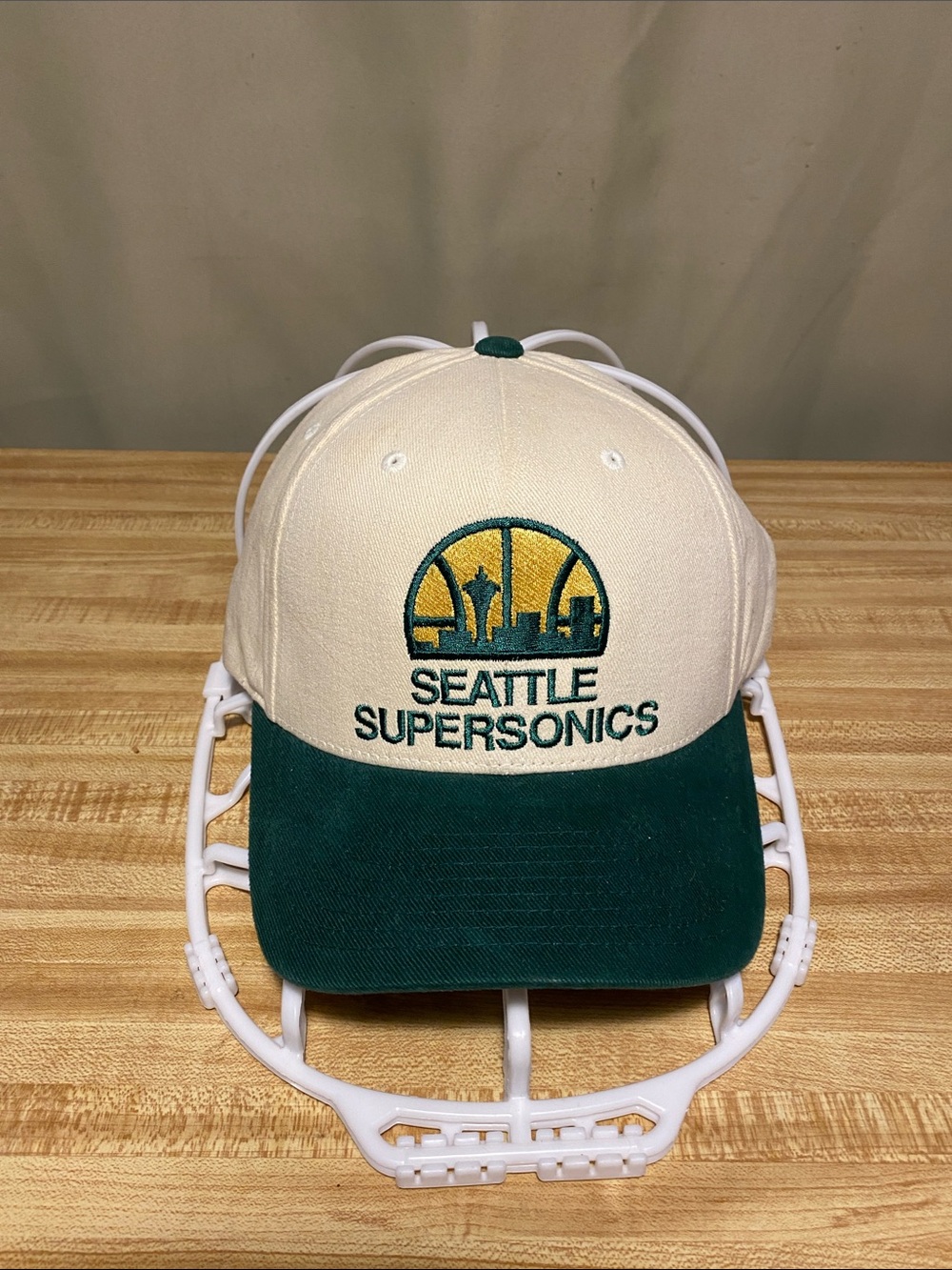Mitchell & Ness Seattle SuperSonics NBA Go Team Go Pro Crown Snapback Cap O/S